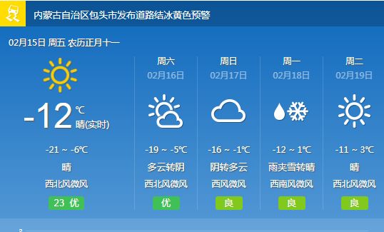 宝拉村委会天气预报更新通知