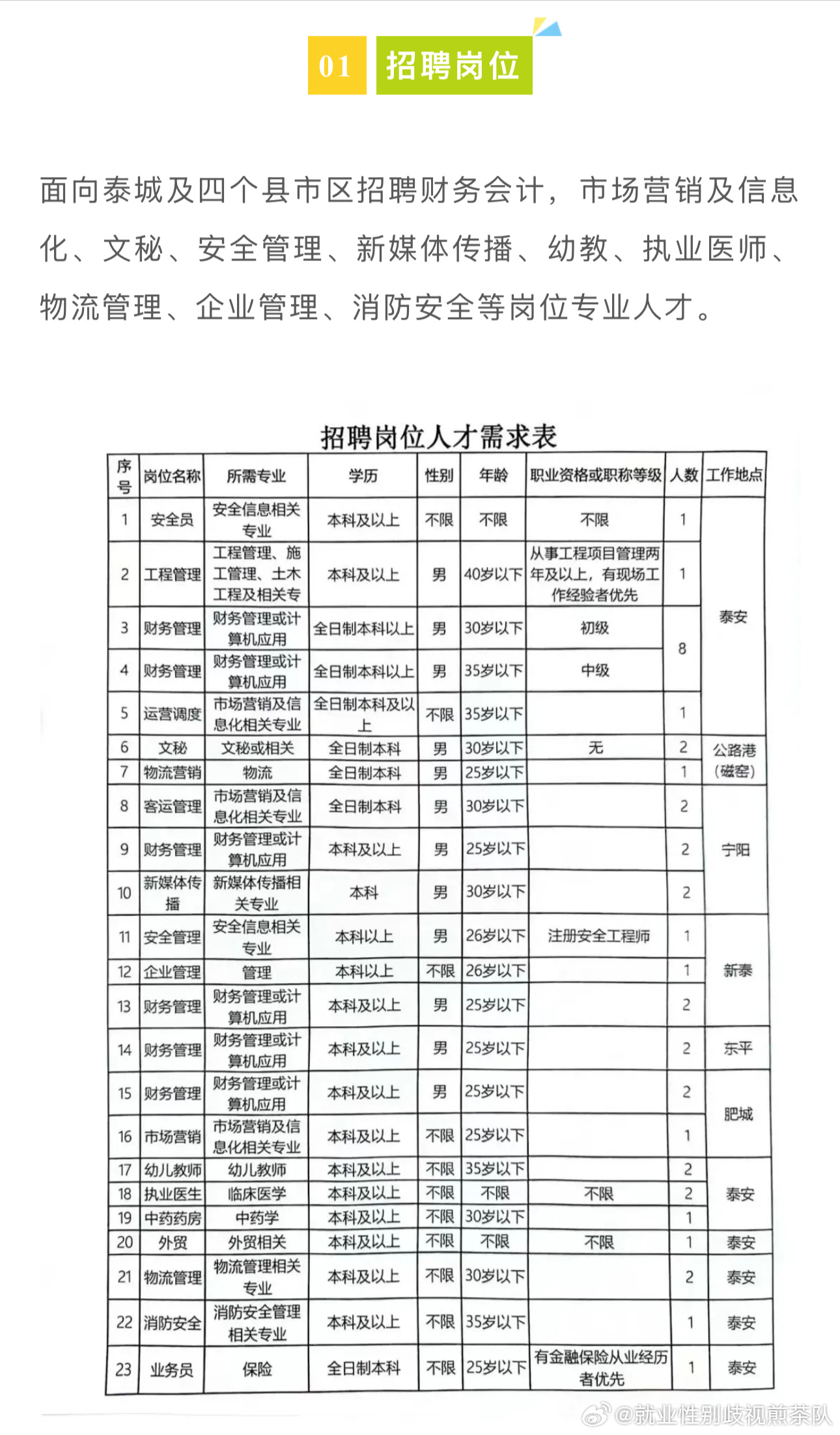 松潘县数据和政务服务局招聘公告解析