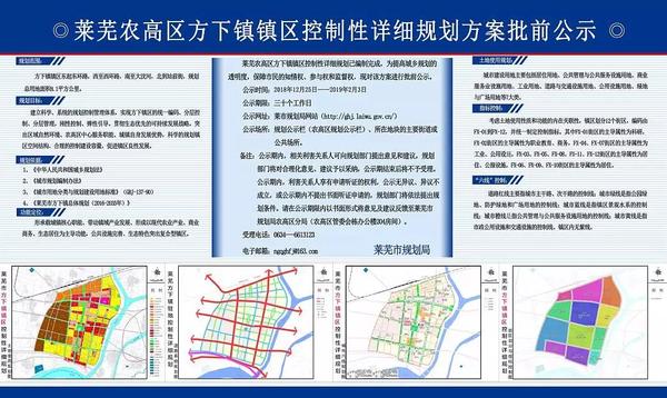 莱城区科学技术与工业信息化局未来发展规划概览