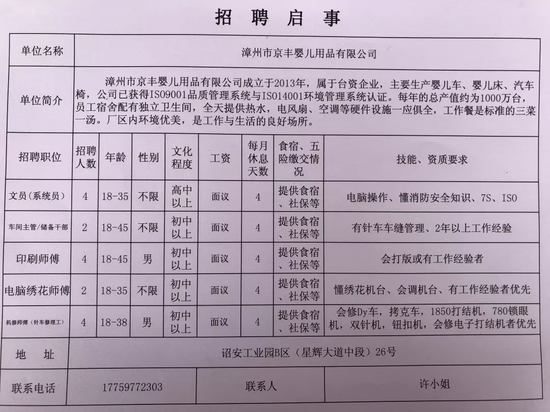 丰塘镇最新招聘信息全面解析